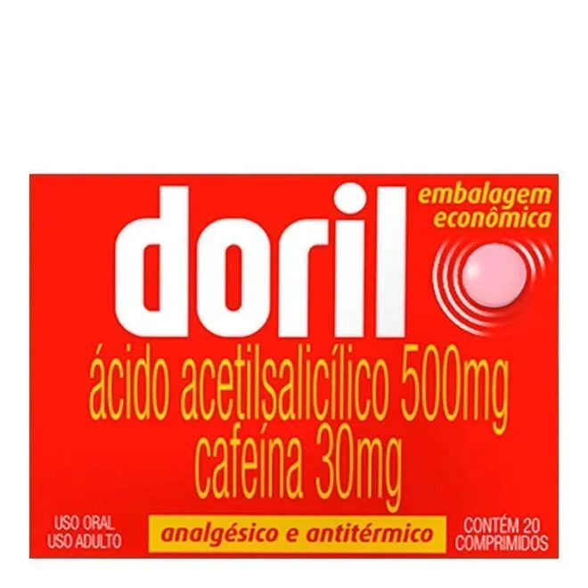 Doril Caixa Com 20 Comprimidos