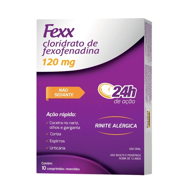 Fexx 120mg 10 Comprimidos - CIMED