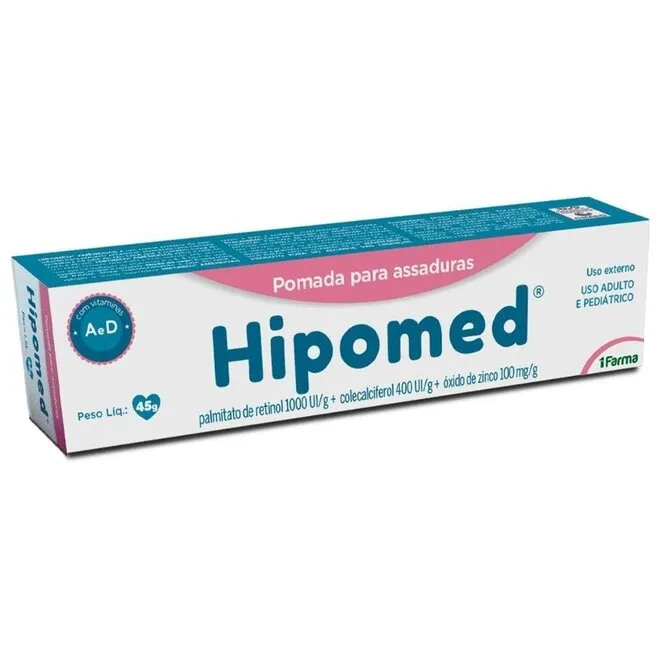 Hipomed Pomada Cimed Caixa Com Bisnaga 45G