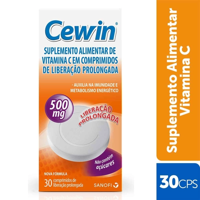 CEWIN FOOD 500MG 30 COMPRIMIDOS (SAO)