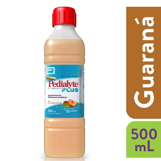 PEDIALYTE 45 ZINCO GUARANA 500ML(ABT)