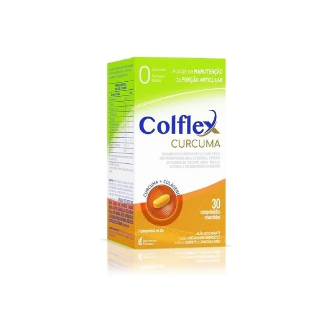 Colflex Curcuma Mantecorp 30 Comprimidos