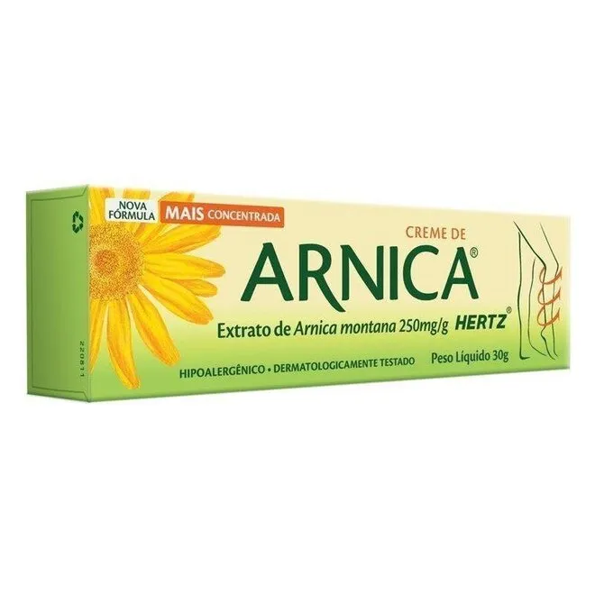 Arnica Creme Tratamento Hertz 30G