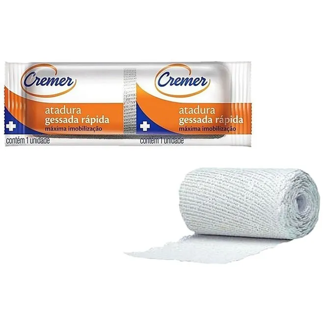 Atadura Gessada 10cmx3m 1 Unidade - CREMER