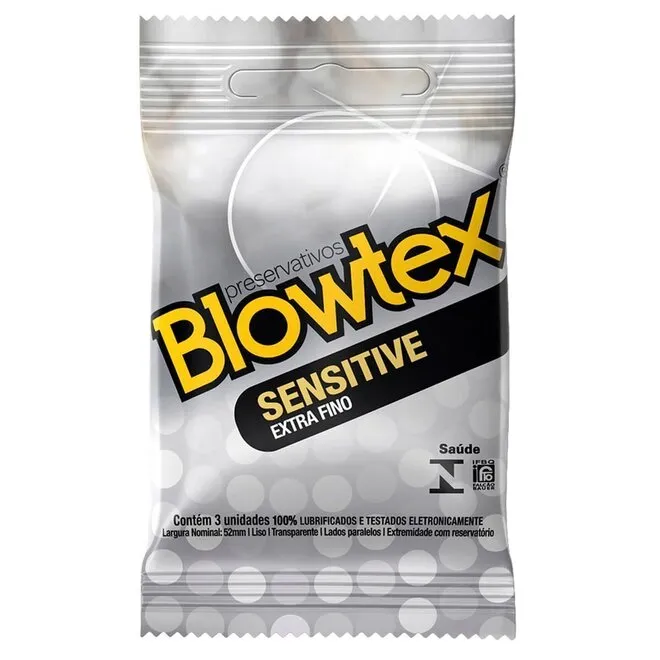 Preservativo Sensitive Extra Fino Blowtex 3Un