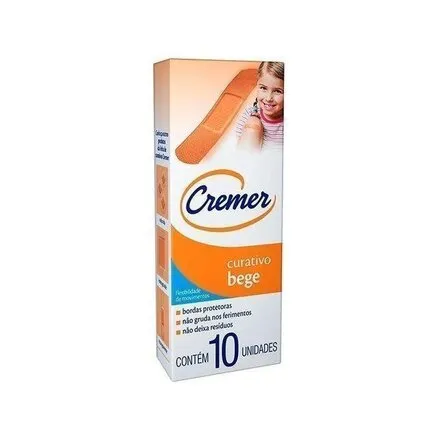 Curativo Cremercare Bege C/ 10 Unidades