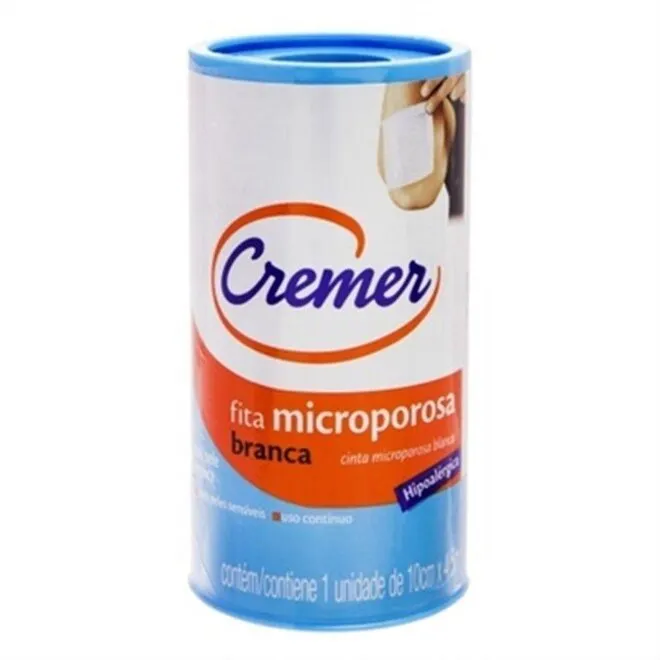 Fita Microporosa Branca Cremer 10Cm X 4,5M