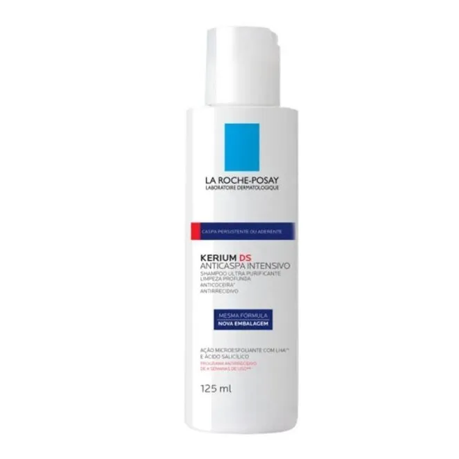 La Roche Posay Kerium Shampoo Anti-Caspa Ds 125ml