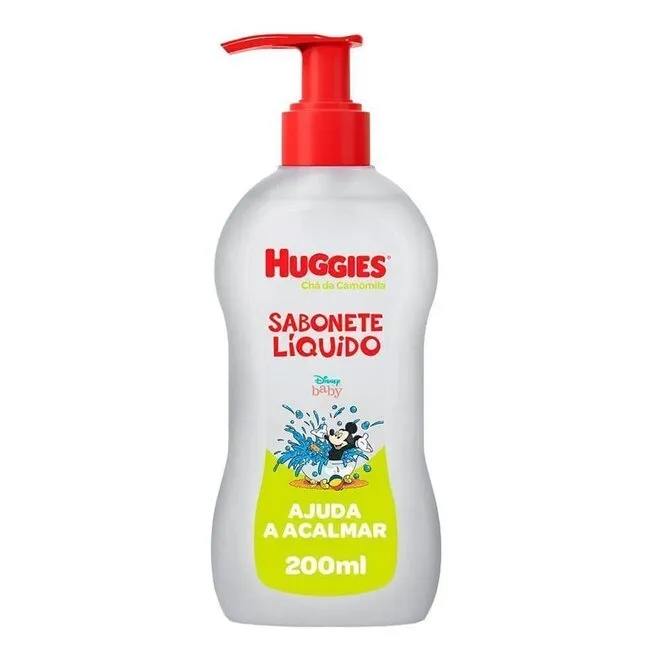 Sabonete Líquido Hora De Sonhar Para Bebê Huggies 200Ml