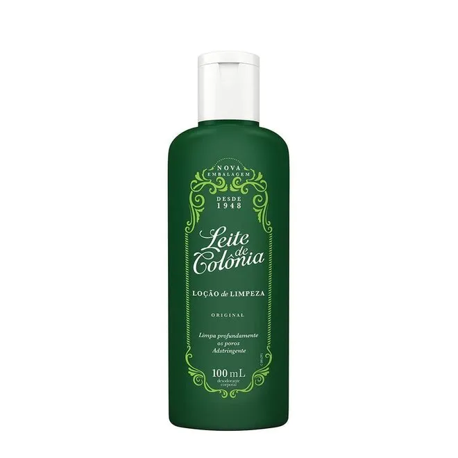 Loção De Limpeza Leite De Colônia Original 100Ml