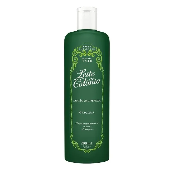 Leite De Colônia Original Embalagem Verde 200Ml