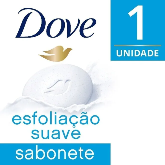 Sabonete Dove Esfoliação Suave 90G
