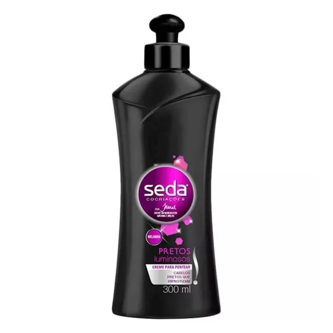 Creme para Pentear Seda Pretos Luminosos 300ml