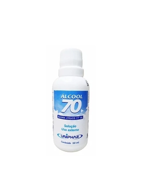 Alcool 70% 50ml - UNIPHAR