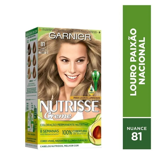 Tintura Permanente Nutrisse Creme 30 Grafite