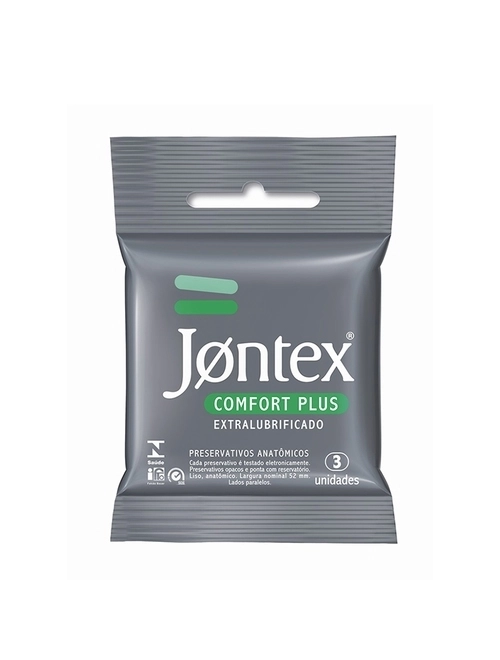 Preservativo Jontex Comfort Plus 3 Unidades