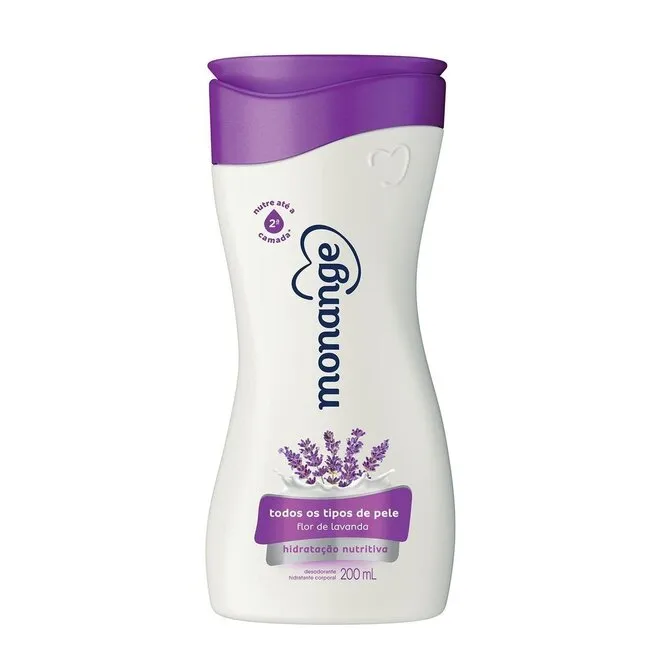 Hidratante Desodorante Monange Flor De Lavanda 200Ml