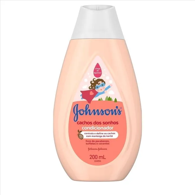 Condicionador Johnson"S Baby Cabelos Cacheados 200Ml