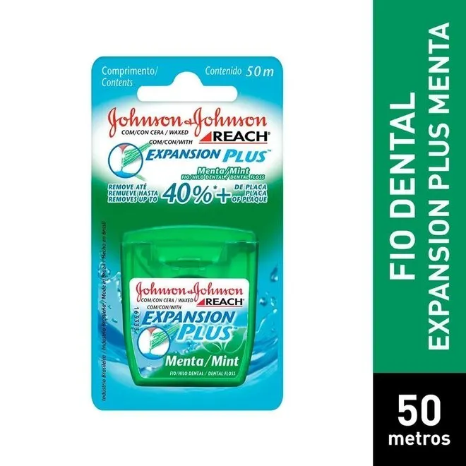 Fio Dental Johnson'S Reach Menta 50M