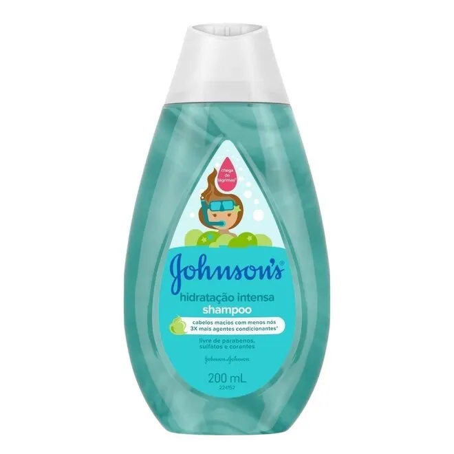 Shampoo Johnson’S Baby Hidratação Intensa 200Ml