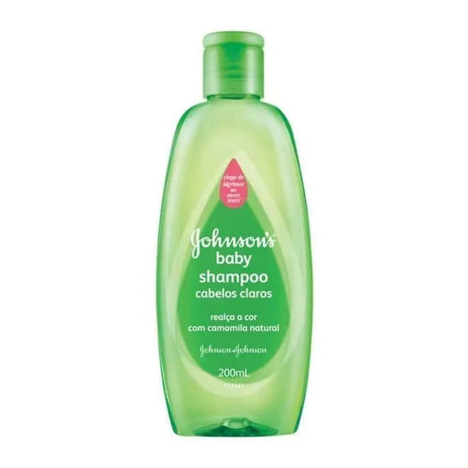 Shampoo Camomila Natural Johnson's Baby Frasco 200ml