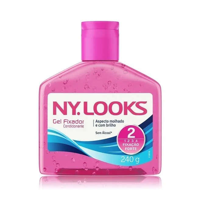 Gel Nylooks Fix Forte Brilho Molhado C/240G