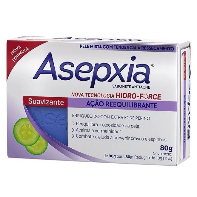 Sabonete Asepxia Cremoso Unidade 90G