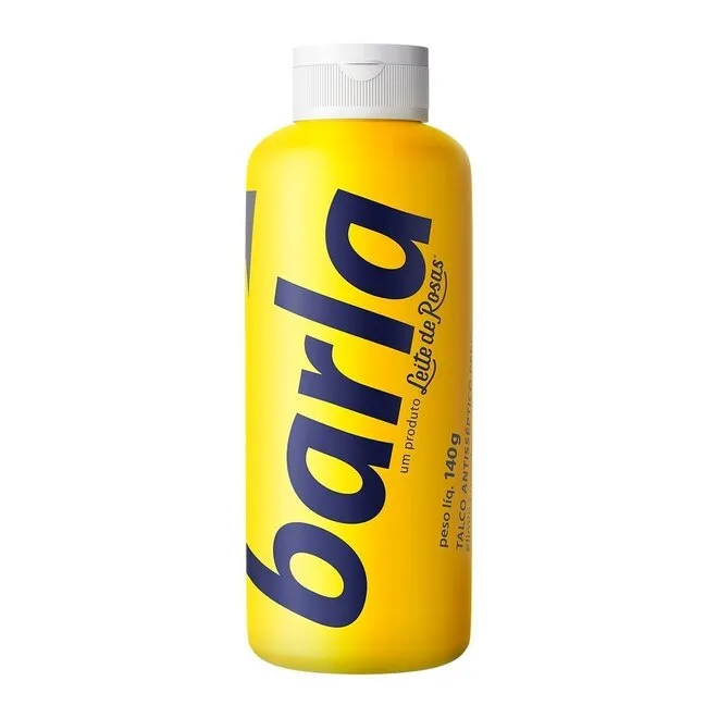 Talco Antisséptico Perfumado Barla Embalagem 140G