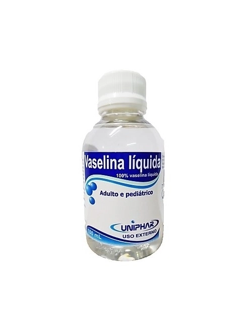 Vaselina Líquida Uniphar Frasco Com 100Ml