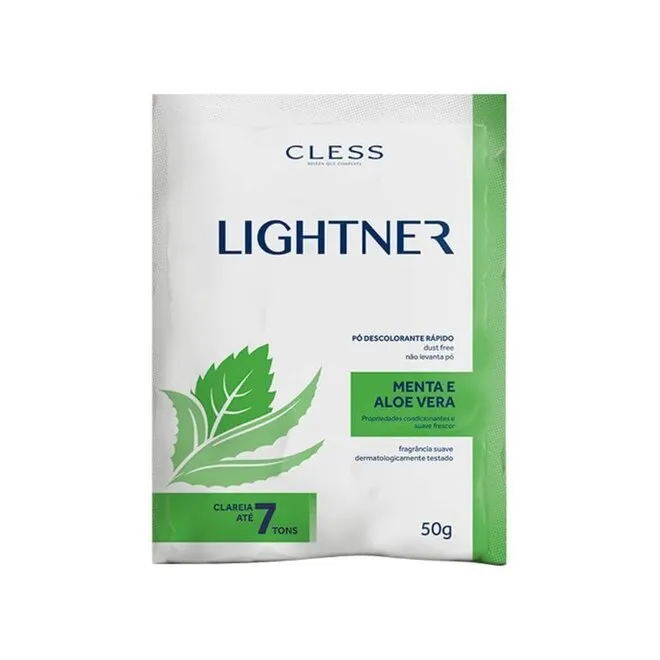 Po Descolorante Cless Light Prowder Aloe Vera 50G