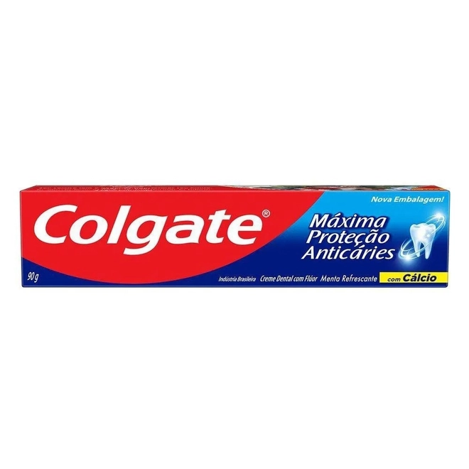 Creme Dental Colgate Máxima Proteção Anticáries 90G