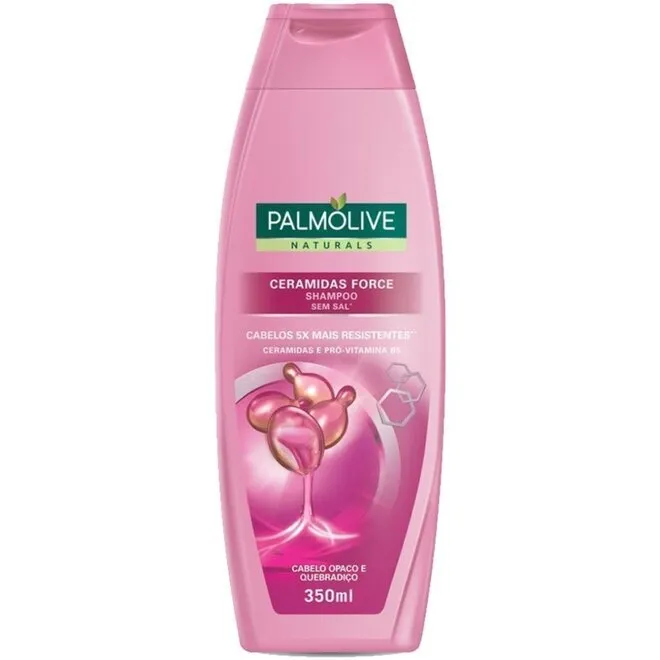 Shampoo Palmolive Naturals Ceramidas Force Frasco 350ml