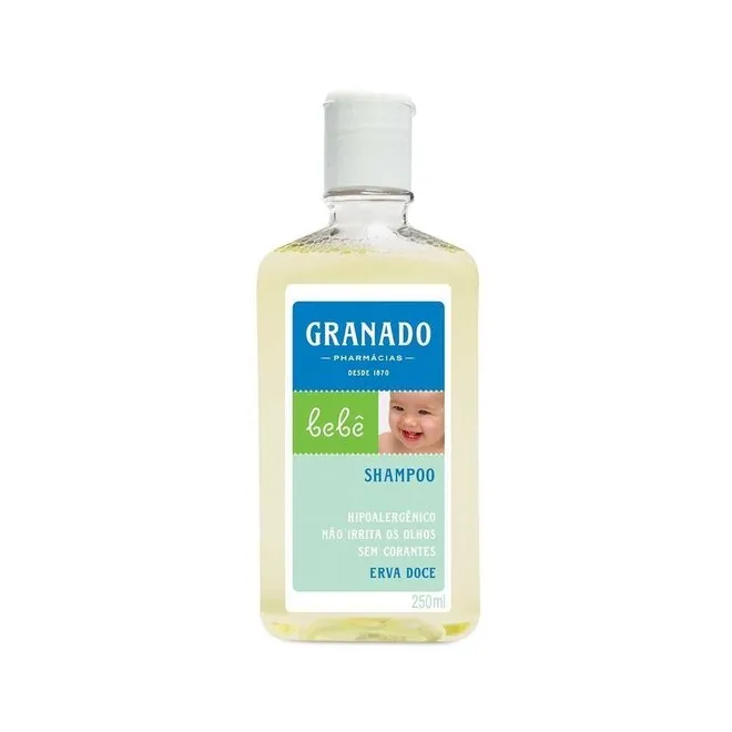 Shampoo Erva-Doce Granado Bebê Frasco 250ml