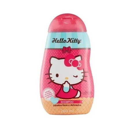 Shampoo Hello Kitty Cabelos Lisos e Delicados 260ml