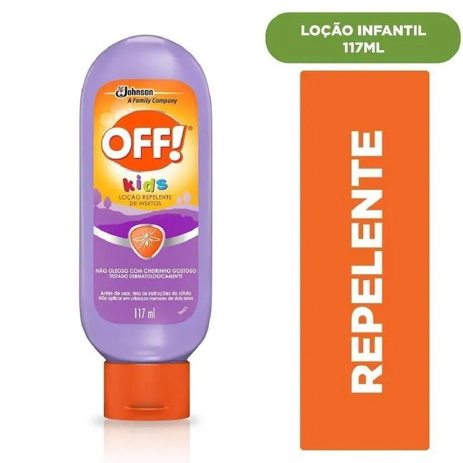 REPEL OFF KIDS LOCAO 117ML