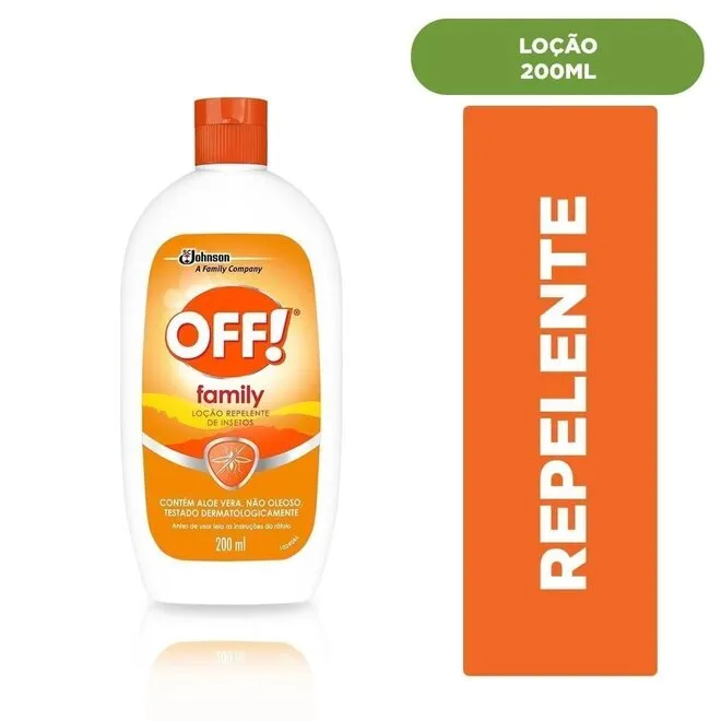 Repelente Off Family Locao 200ml