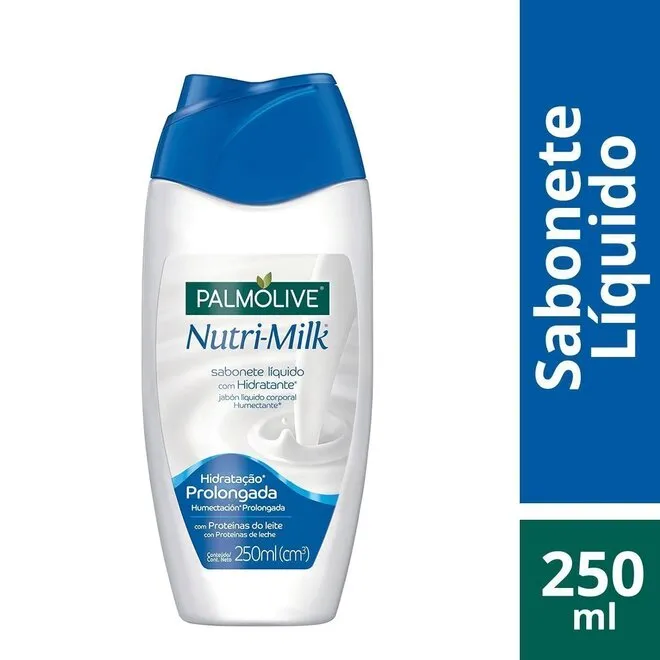 Sabonete Líquido Palmolive Nutri-Milk Hidratante Com 250Ml