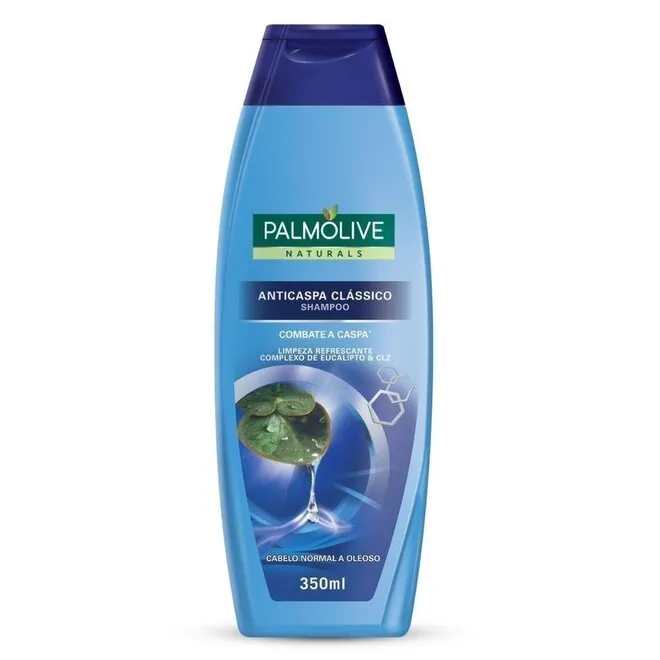 Shampoo Anticaspa Palmolive Naturals Frasco 350ml
