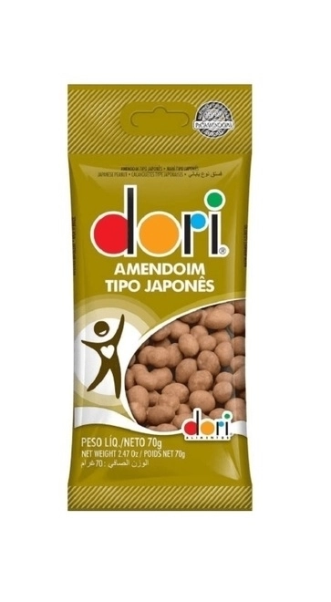 Amendoim Japonês Dori Pacote 70G