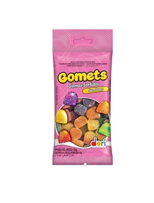 Goma Dori Gomets Embalagem 70G