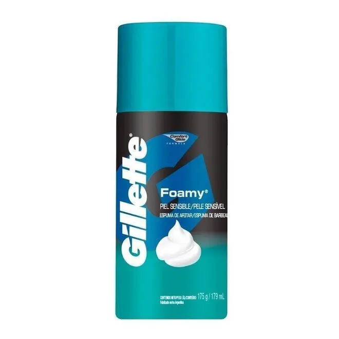 ESPUMA BARB GLT FOAMY PELE SENS 175G
