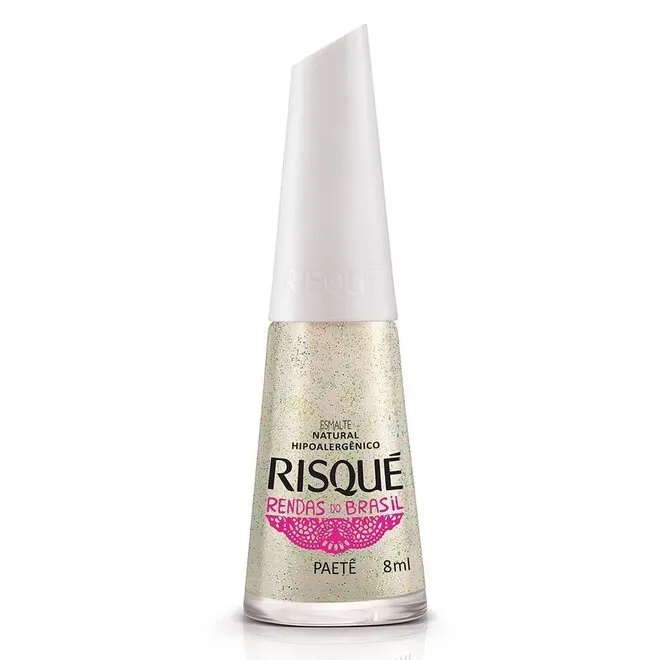 Esmalte Risque Glo Renda Paete 8ml