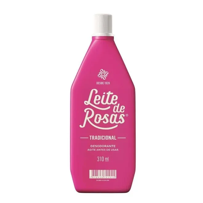 Loção Leite De Rosas Tradicional Embalagem 310Ml