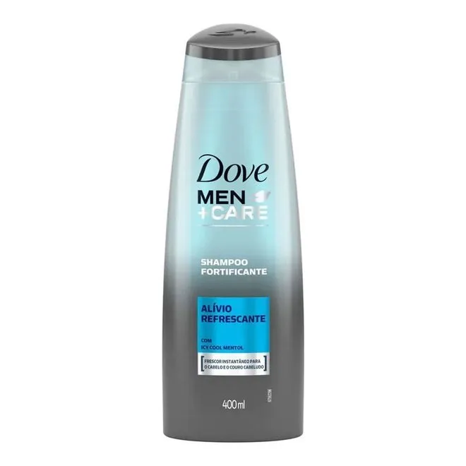 Shampoo Dove Men+Care Alívio Refrescante Frasco 400ml