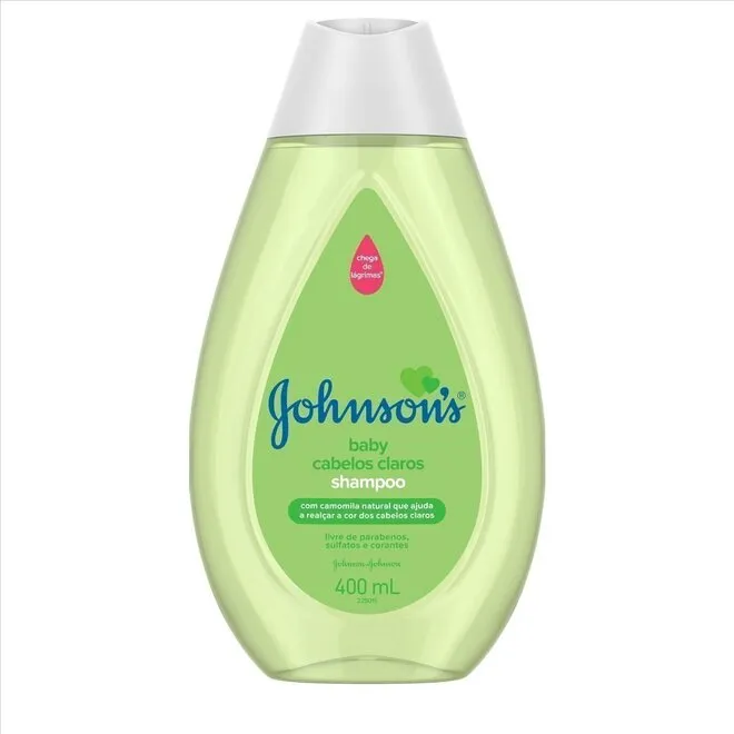 Shampoo Para Bebê Para Cabelos Claros Johnson'S Baby 400Ml
