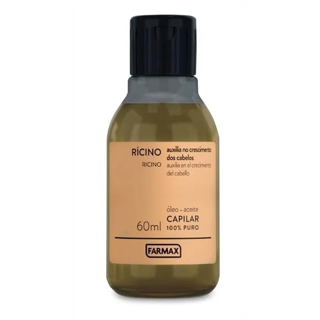 Oleo Capilar Puro Rícino 60ml