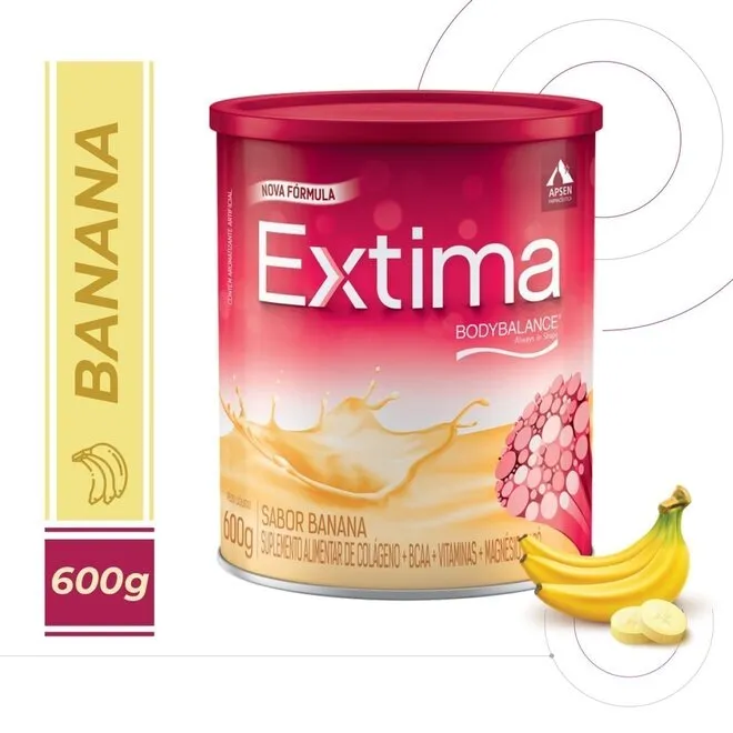 EXTIMA BANANA LATA 600G