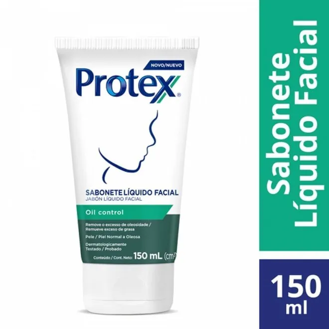Sabonete Facial Protex Oil Control 150Ml