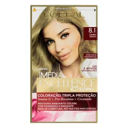 Tintura de Cabelo Imédia Excellence Creme 8.1 Louro Sueco L'Oréal Paris 1 Unidade