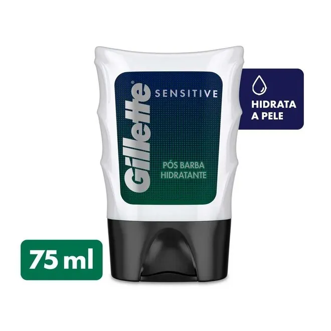 Loção Pós-Barba Hidratante Sensitive Gillette 75Ml